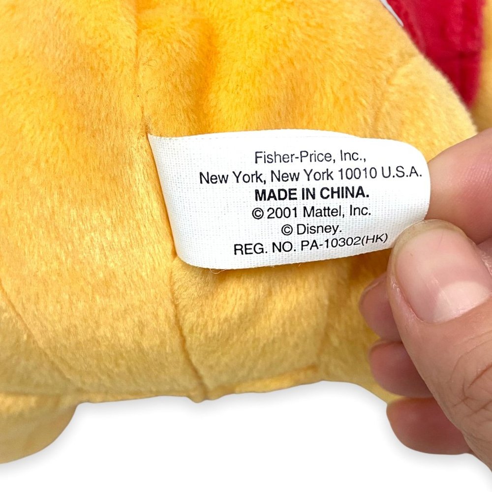 Disney Winnie the Pooh 10" Plush 2001 Pooh & Friends Fisher-Price - Picture 5 of 7
